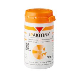 Abbildung: Ipakitine Ergänzungsfutterm.Pulver für Hunde / Katzen Pulver, 60 g PZN 16361450