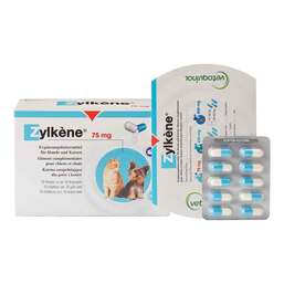 Abbildung: Zylkene 75 mg Erg.Futterm.Kapseln für Hunde / Katzen Kapseln, 100 St PZN 16361562