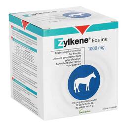 Abbildung: Zylkene Equine Ergänzungs-Futtermittel Pulver für Pferde Pulver, 20X4 g PZN 16361651