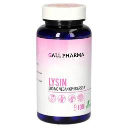 Abbildung: L-Lysin 500 mg vegan GPH Kapseln Kapseln, 100 St PZN 16362030