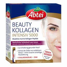 Abbildung: Abtei Beauty Kollagen Intensiv 5000 Trinkampullen 10X25 ml, Trinkampullen PZN 16363041