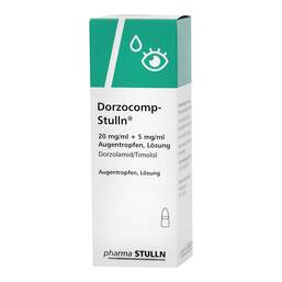 Abbildung: Dorzocomp-Stulln 20 mg / ml + 5 mg / ml Augentropfen 2X10 ml, Augentropfen PZN 16384072