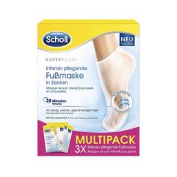 Abbildung: Scholl intensiv pflegende Fußmaske in Socken 3X2 St PZN 16388006