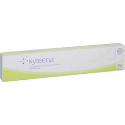 Abbildung: Kyleena 19,5 mg intrauterin.Wirkstofffreisetz.System 1X1 St, Intrauterinpessar PZN 16388822