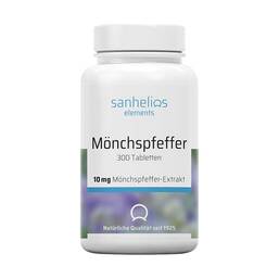 Abbildung: Sanhelios Mönchspfeffer 10 mg Tabletten 300 St, Tabletten PZN 16389075