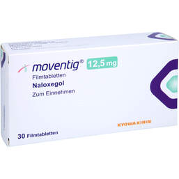 Abbildung: Moventig 12,5 mg Filmtabletten 30 St, Filmtabletten PZN 16396454