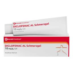 Abbildung: DICLOFENAC AL Schmerzgel Gel, 50 g PZN 16400718