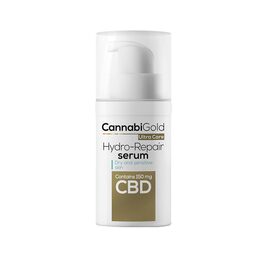 Abbildung: Cbd Hydro-Repair Serum trockene + empfindliche Haut CannabiGold Creme, 30 ml PZN 16401089