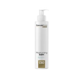Abbildung: Cbd Feuchtigkeitslotion trockene + empfindliche Haut CannabiGold Balsam, 200 ml PZN 16401095