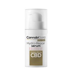 Abbildung: Cbd Hydro-Repair Serum s.empf. + allerg. CannabiGold Gel, 30 ml PZN 16401132