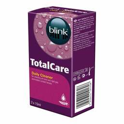 Abbildung: Blink Totalcare täglicher Reiniger 2X15 ml, Lösung PZN 16401439
