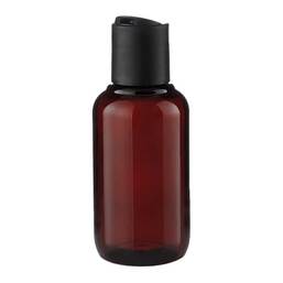 Abbildung: Flasche PET braun schmal mit Disc Top 100 ml 1 St PZN 16486513