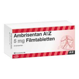 Abbildung: Ambrisentan AbZ 5 mg Filmtabletten 30 St, Filmtabletten PZN 16487748