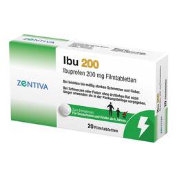 Abbildung: Ibu 200 Filmtabletten, 20 St PZN 16499266