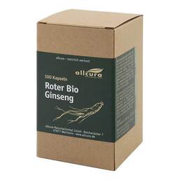 Abbildung: Roter Bio Ginseng Kapseln 100 St, Kapseln PZN 16501796