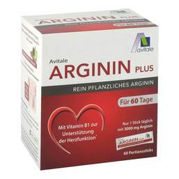 Abbildung: Arginin Plus Vitamin B1 + B6 + B12 + Folsäure Sticks Pulver, 60X5.9 g PZN 16505713
