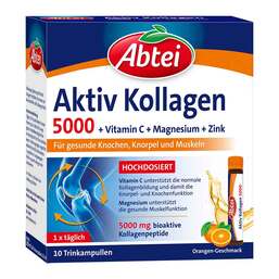 Abbildung: Abtei Aktiv Kollagen 5.000 Trinkampullen 10X25 ml, Trinkampullen PZN 16506397