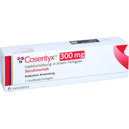 Abbildung: Cosentyx 300 mg Injektionslösung in einem Fertigpen 1 St, Injektionslösung PZN 16507190