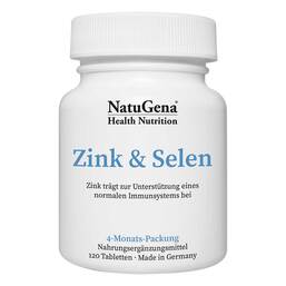 Abbildung: Zink & Selen Tabletten 120 St, Tabletten PZN 16507385