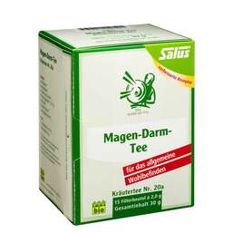 Abbildung: Magen Darm Tee Kräutertee Nr.20a Bio Salus Fbeutel 15 St, Filterbeutel PZN 16509378