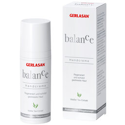 Abbildung: Gerlasan balance Handcreme Spender Creme, 50 ml PZN 16528074