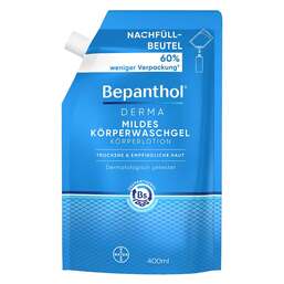 Abbildung: Bepanthol Derma mildes Körperwaschgel Gel, 1X400 ml PZN 16529808