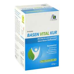 Abbildung: Basen Vital Kur plus Vitamin D3 + K2 Pulver Pulver, 255 g PZN 16531716