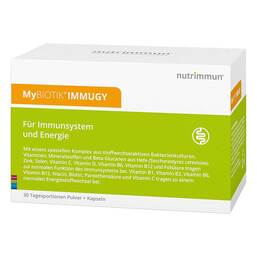 Abbildung: Mybiotik Immugy Kombipackung 30x2 g + 60 Kapseln 1 P, Kombipackung PZN 16537475