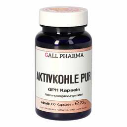 Abbildung: Aktivkohle Kapseln Pur GPH 60 St, Kapseln PZN 16570739