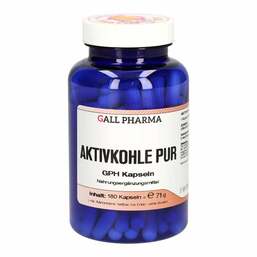 Abbildung: Aktivkohle Kapseln Pur GPH 180 St, Kapseln PZN 16570768