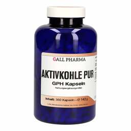 Abbildung: Aktivkohle Kapseln Pur GPH 360 St, Kapseln PZN 16570774