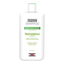 Abbildung: ISDIN Nutradeica Shampoo gegen Schuppen und fettiges Haar 400 ml, Shampoo PZN 16573815