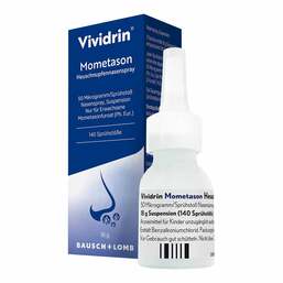 Abbildung: Vividrin Mometason Heuschnupfennasenspray Nasenspray, 18 g PZN 16581358