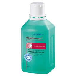 Abbildung: Desderman 78,2 g / 100 g Lösung zur Anwendung auf der Haut  500 ml, Lösung PZN 16582636