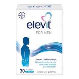 Abbildung: Elevit for Men Tabletten Tabletten, 30 St PZN 16584871
