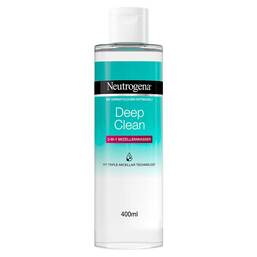 Abbildung: Neutrogena Deep Clean 3in1 Mizellenwasser 400 ml, Flüssigkeit PZN 16586002