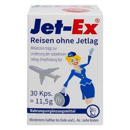 Abbildung: Jet-EX Reisen ohne Jetlag Kapseln 30 St, Kapseln PZN 16586663