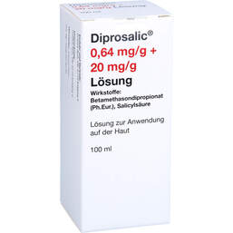 Abbildung: Diprosalic Lösung 0,64 mg / g + 20 mg / g 100 ml, Lösung PZN 16587361