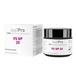 Abbildung: Leafpro Cbdmed Flüssigkapseln VS QP 20 mg Weichkapseln, 60 St PZN 16596420