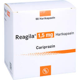 Abbildung: Reagila 1,5 mg Hartkapseln 98 St, Hartkapseln PZN 16596963