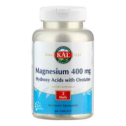 Abbildung: Magnesium 400 mg mit Actisorb Tabletten Tabletten, 60 St PZN 16599714