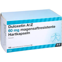 Abbildung: Duloxetin AbZ 60 mg magensaftresistente Hartkapseln  100 St, Magensaftresistente Hartkapseln PZN 16599766
