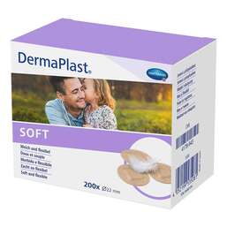 Abbildung: Dermaplast Soft Spots Pflaster rund 22 mm 200 St, Pflaster PZN 16600104