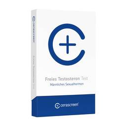 Abbildung: cerascreen® freies Testosteron Test Speichel Test, 1 St PZN 16601115