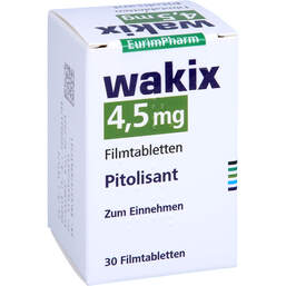Abbildung: Wakix 4,5 mg Filmtabletten 30 St, Filmtabletten PZN 16605260