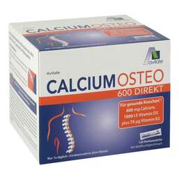 Abbildung: Calcium Osteo 600 Direkt Pulver Pulver, 120 St PZN 16605722