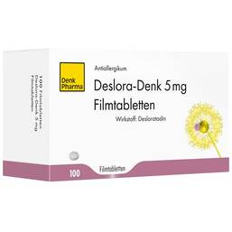 Abbildung: Deslora-Denk 5 mg Filmtabletten Filmtabletten, 100 St PZN 16606199
