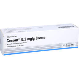 Abbildung: Cerson 0,2 mg / g Creme 100 g, Creme PZN 16609192