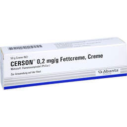 Abbildung: Cerson 0,2 mg / g Fettcreme 50 g, Creme PZN 16609217