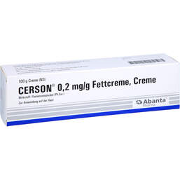 Abbildung: Cerson 0,2 mg / g Fettcreme 100 g, Creme PZN 16609223